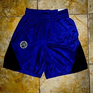 Nike Blue and Black Athletic Shorts